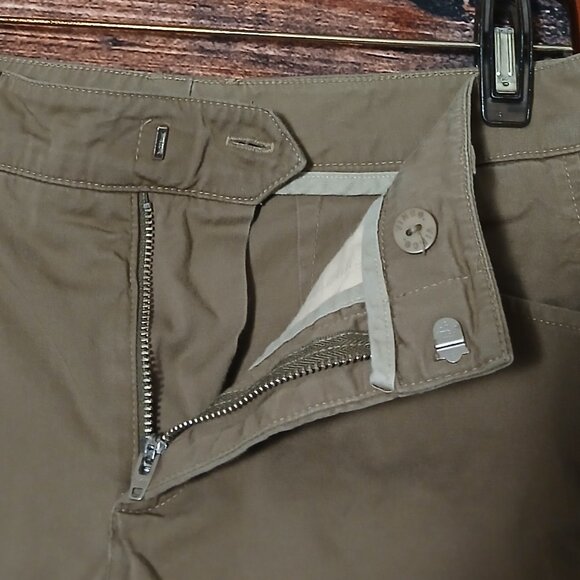 Vince Pants Size 0 Breech Jodhpur Style Khaki Tan Button Ankle Made in USA - Picture 6 of 11